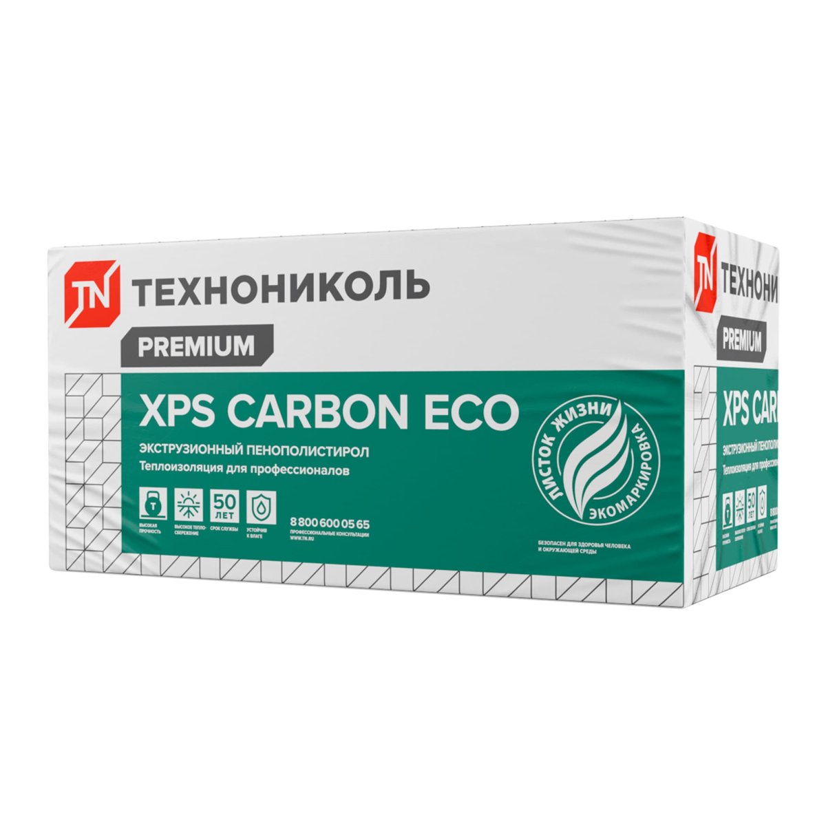 Плиты ТН CARBON ECO 1180х580х40 мм, 10 шт/упак (0,273760м3)