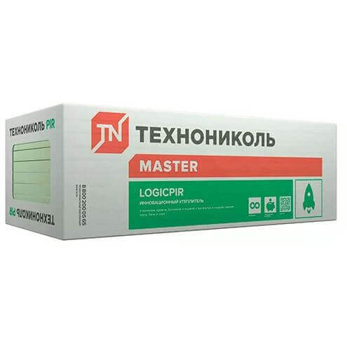 Плита теплоизоляционная LOGICPIR ТЕХНОНИКОЛЬ Ф/Ф 1200х1200х50 мм