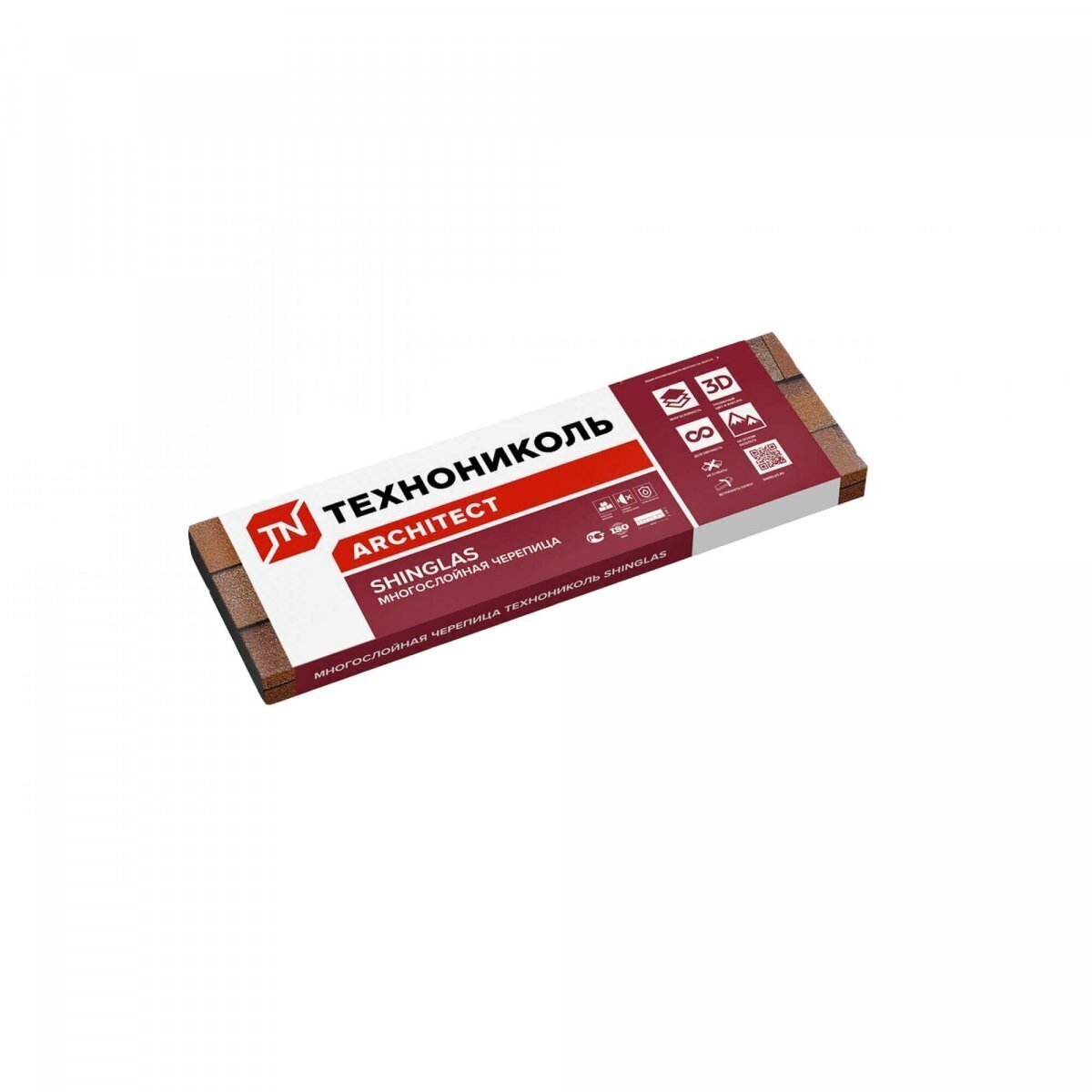 ТЕХНОНИКОЛЬ SHINGLAS многослойная черепица Ранчо Сиен