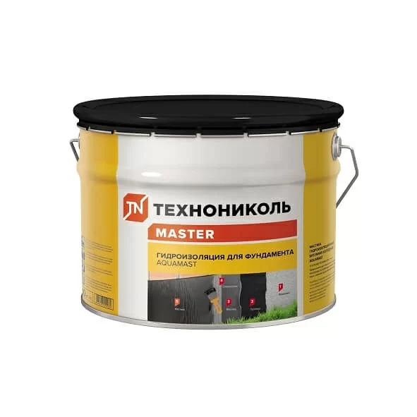 Мастика битумная ТЕХНОНИКОЛЬ AquaMast (3кг)
