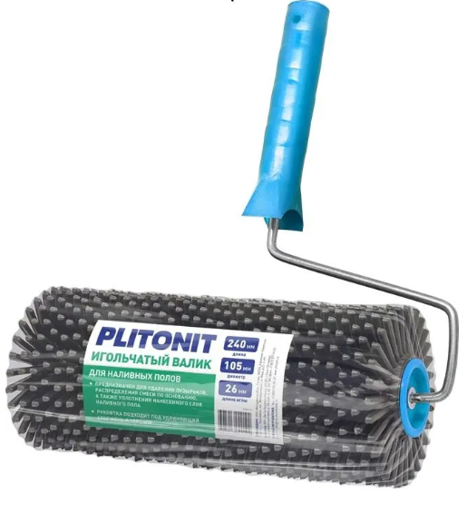 ПЛИТОНИТ Валик игольчатый 240мм d105мм длина иглы 26мм