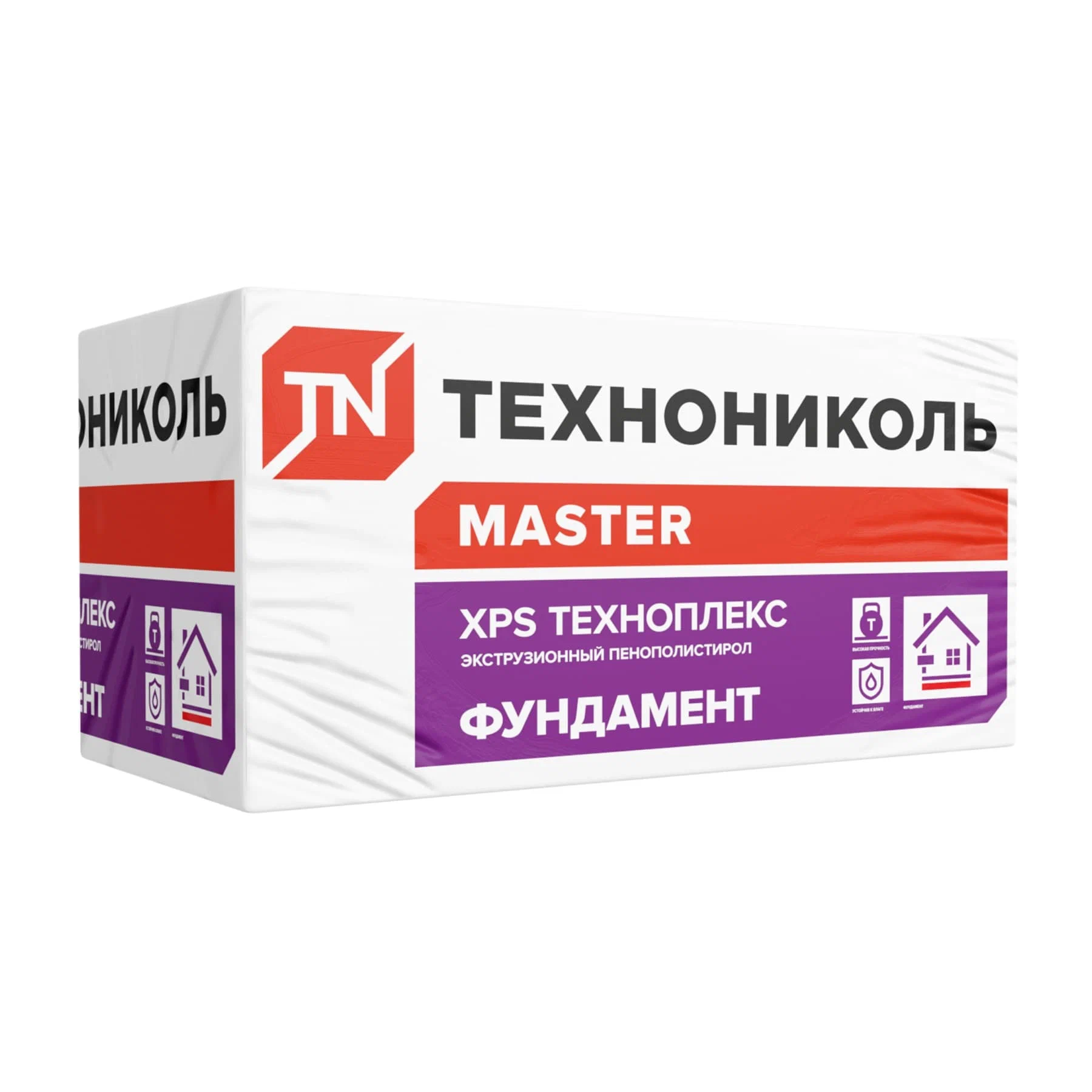 Плиты ТН ТЕХНОПЛЕКС ФУНДАМЕНТ 1180х580х100 мм L-кромка 4шт/упак (0,273760м3/2,7376м2)
