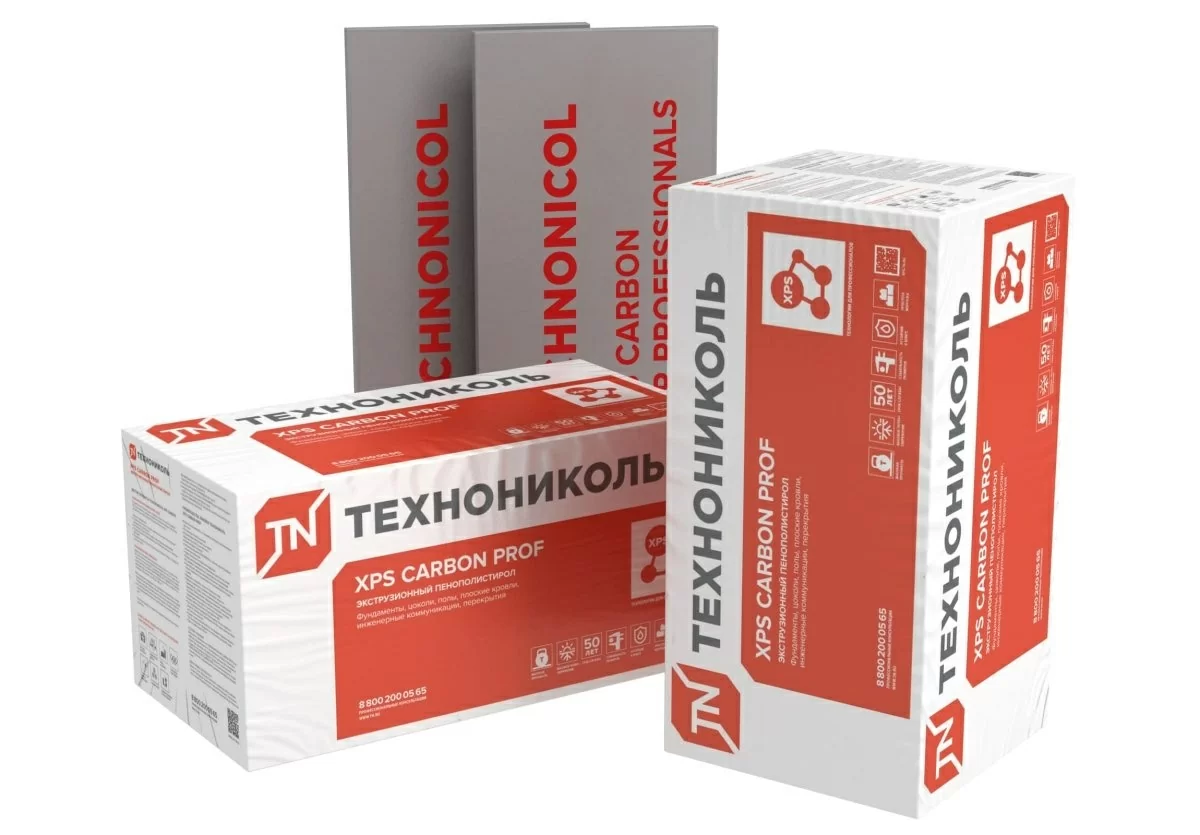 Плиты ТН CARBON PROF TB 1180х580х100-L 4шт/упак (0,27376м3/2.738м2)