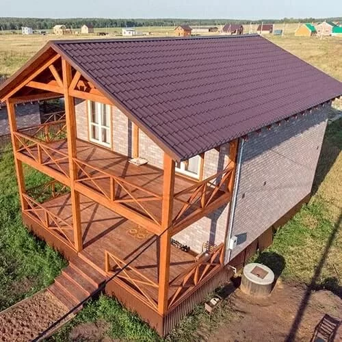 HAUBERK фасадная плитка Мраморный кирпич (2м2/уп)
