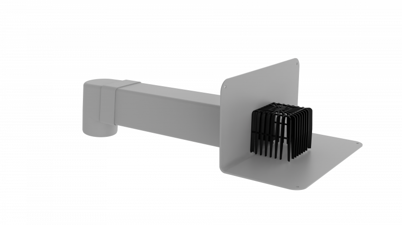 Воронка парапетная PLASTFOIL VORTEX, длина 650 мм