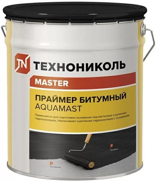 Праймер битумный ТЕХНОНИКОЛЬ AquaMast, 18 л (16кг)