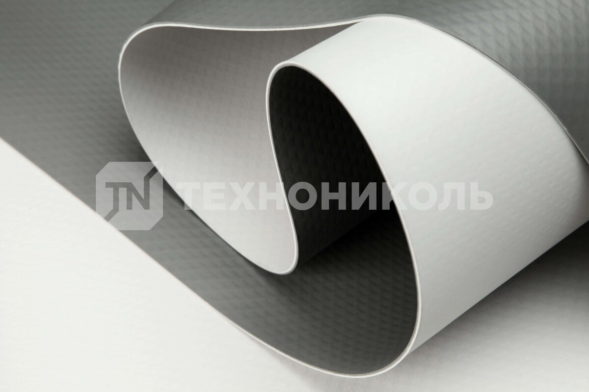 Мембрана ПВХ Logicroof V-RP 1,5 мм, 1,05x20 м, серый, 2 шт