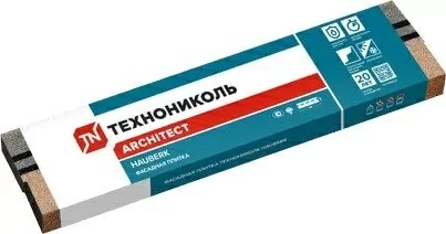 HAUBERK фасадная плитка Кварцит Камень (2,2м2/уп) 