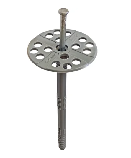 Дюбель с металическим стержнем