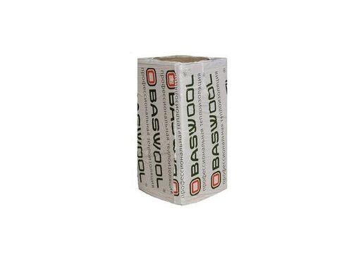Плита минераловатная BASWOOL Руф В 180 1200х600х40 мм, 5 шт