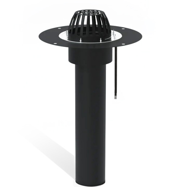 Воронка кровельная с обогревом PLASTFOIL VORTEX 160х450