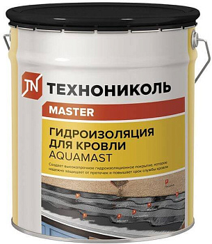 Мастика битумно-резиновая ТЕХНОНИКОЛЬ AquaMast, 3 кг